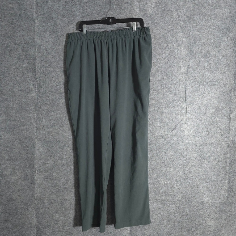 TravelSmith Joggers Pants XXL‎ Mens Olive Elastic Waist Pull On Casual Outdoor
